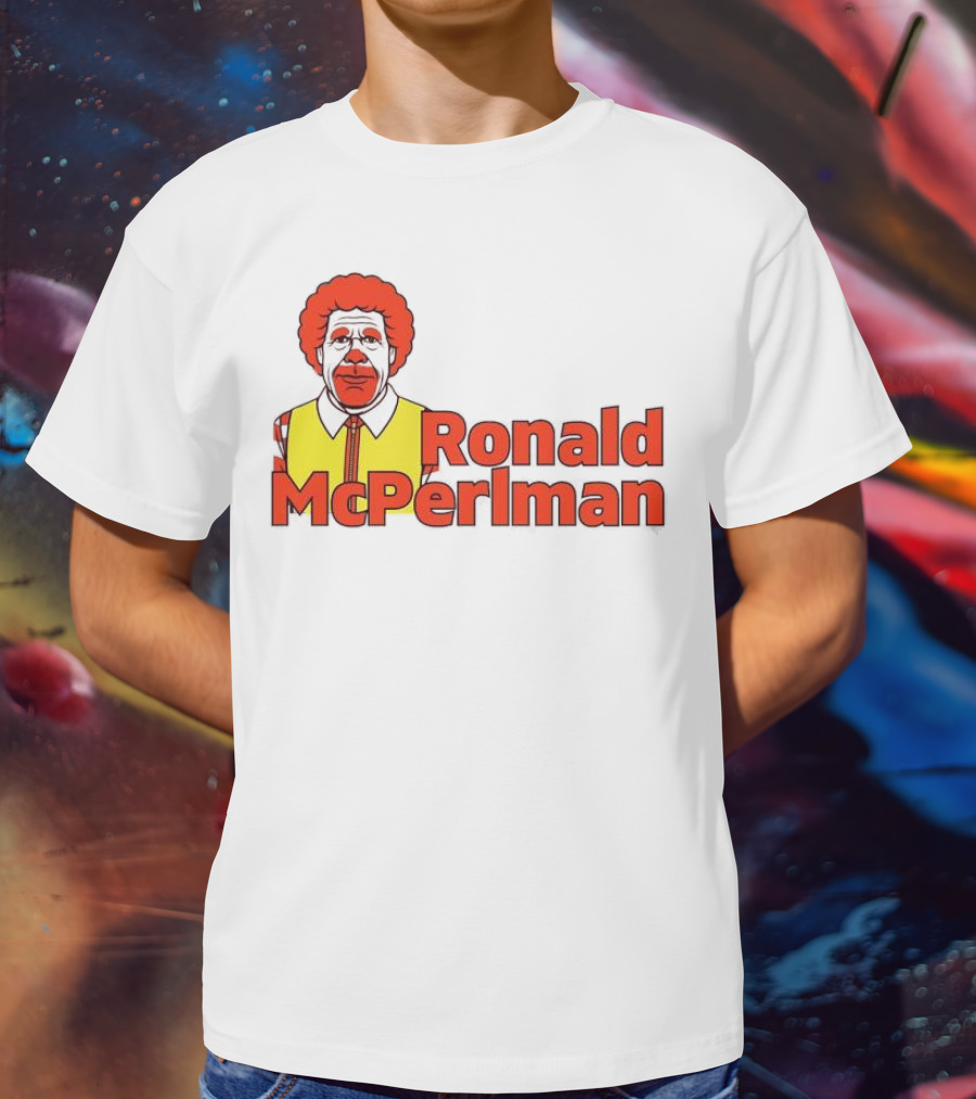 Ronald McPerlman McDonalds And Ron Perlman Crossover T-Shirt
