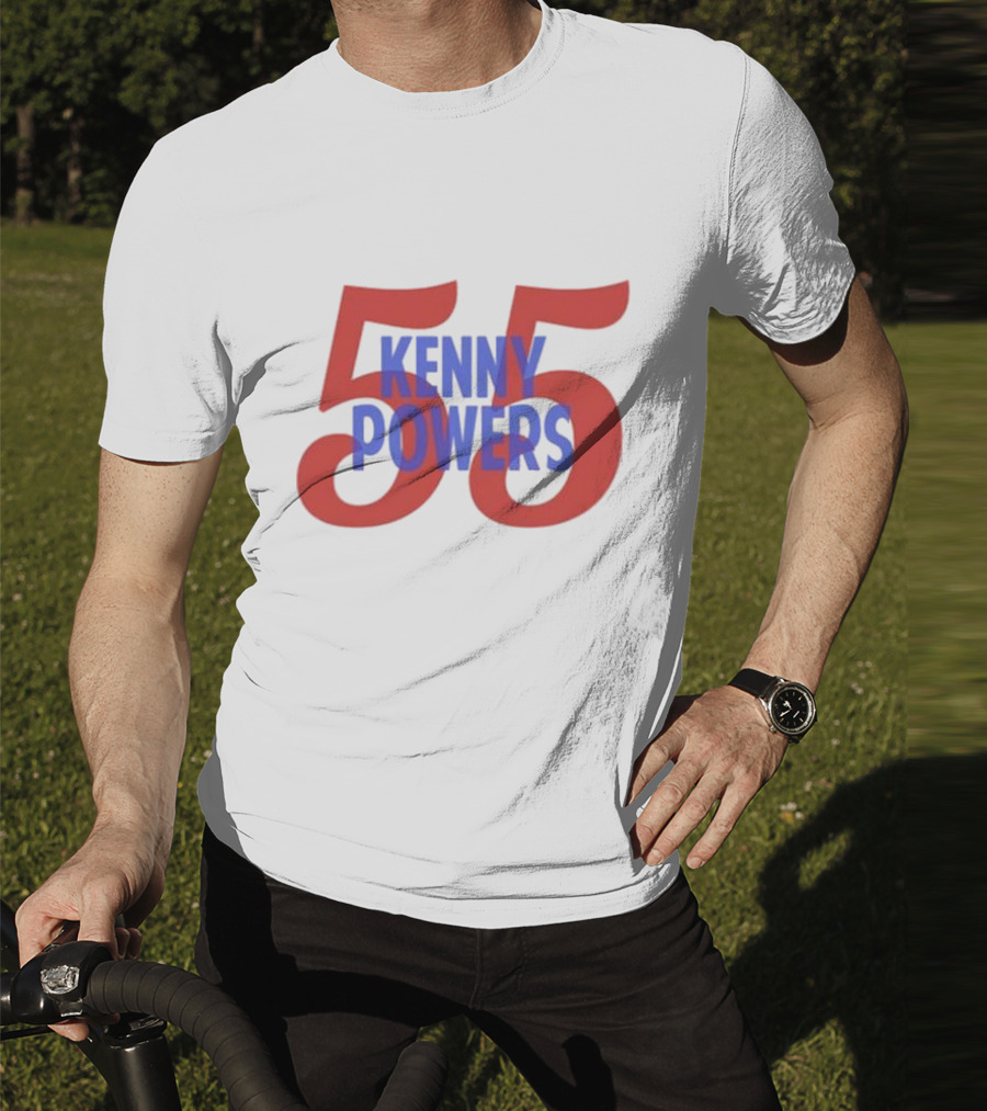 Kenny Powers 55 Bold Number Design T-Shirt