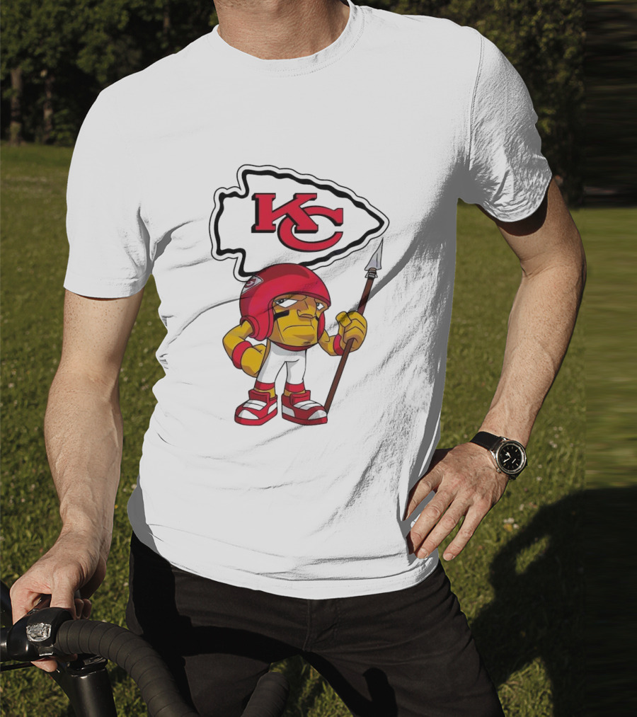 Rush Zone Kansas City Chiefs NFL Character KC Logo 2025 T-Shirt
