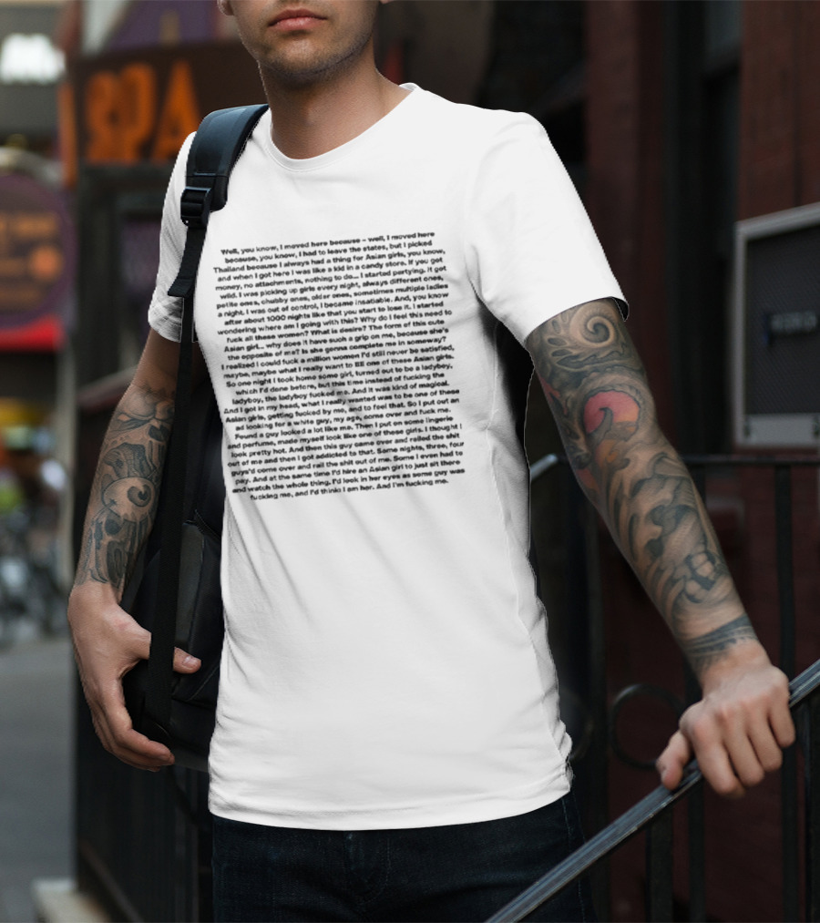 Sam Rockwell Conversation About The White Lotus Styles And Cat Cafés T-Shirt