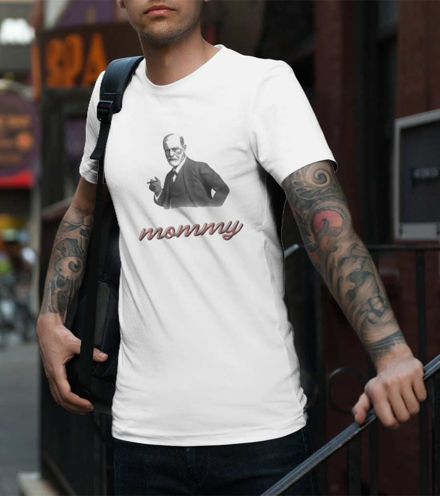 ```Freud Mommy Snazzy Seagull``` T-Shirt