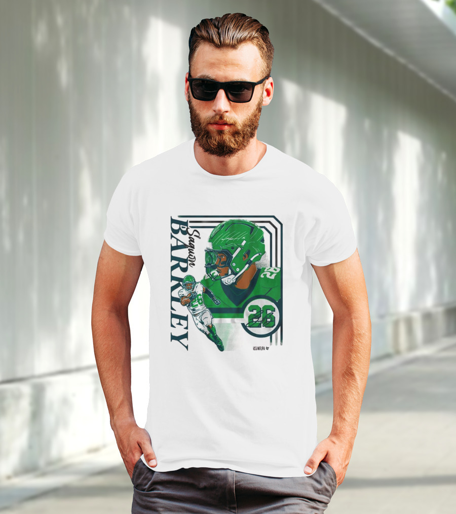 Barkley 26 NFL Philadelphia Eagles Signature Collage T-Shirt