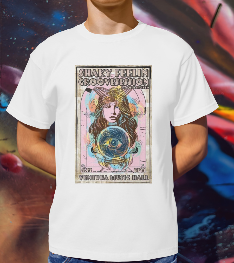 Shaky Feelin Groovession W/ Joe Marcinek Ventura Music Hall 1:25 8PM T-Shirt