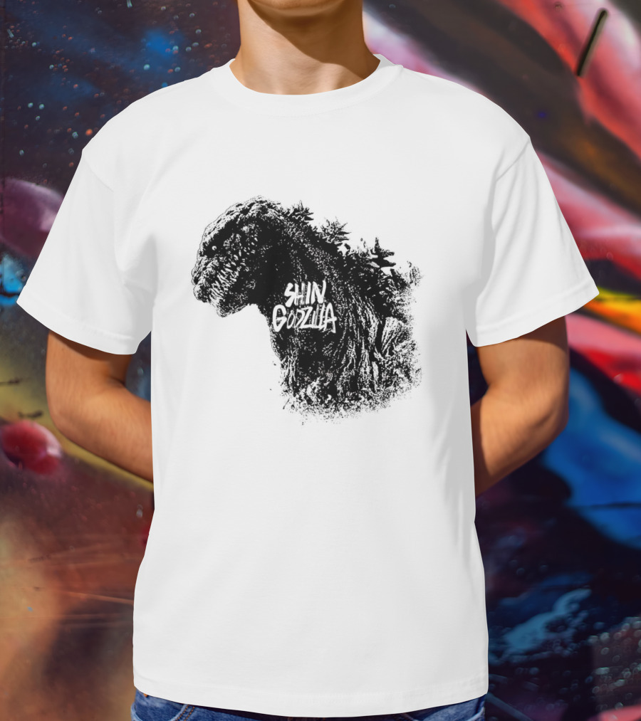 Shin Godzilla Persecution Of The Masses Kaiju Silhouette T-Shirt