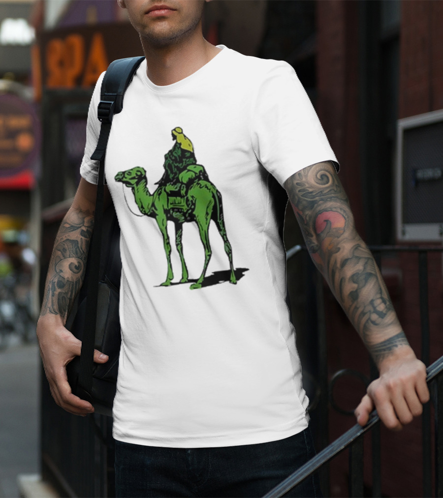 Skyler Silk Road Free Ross Camel Graphic T-Shirt