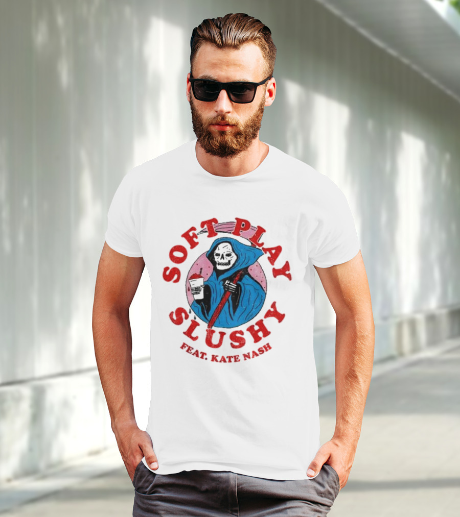 Soft Play Slushy Reaper Feat Kate Nash T-Shirt