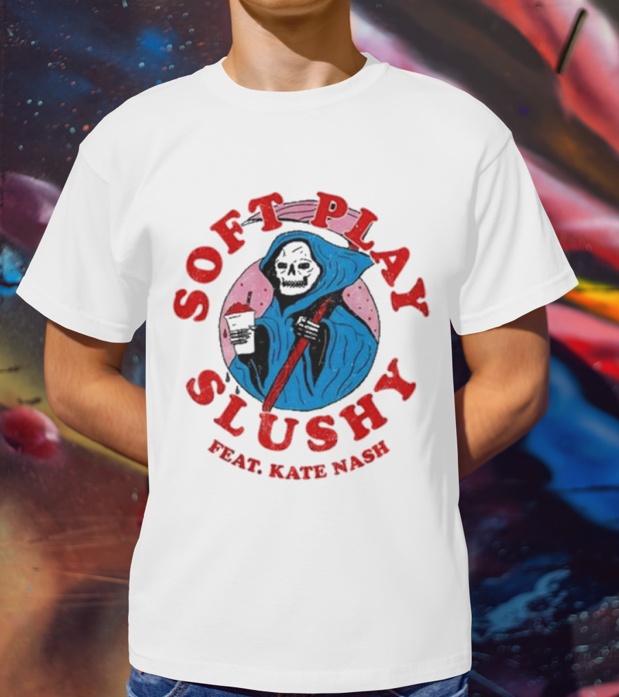 Soft Play Slushy Reaper Feat Kate Nash T-Shirt