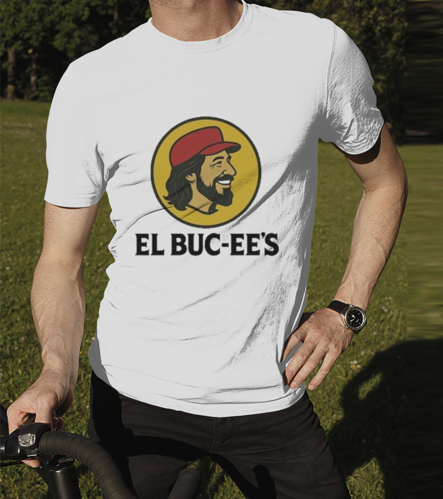 "Somos Bien Méxican Buc-ee’s Parody With Iconic Yellow Red Design" T-Shirt