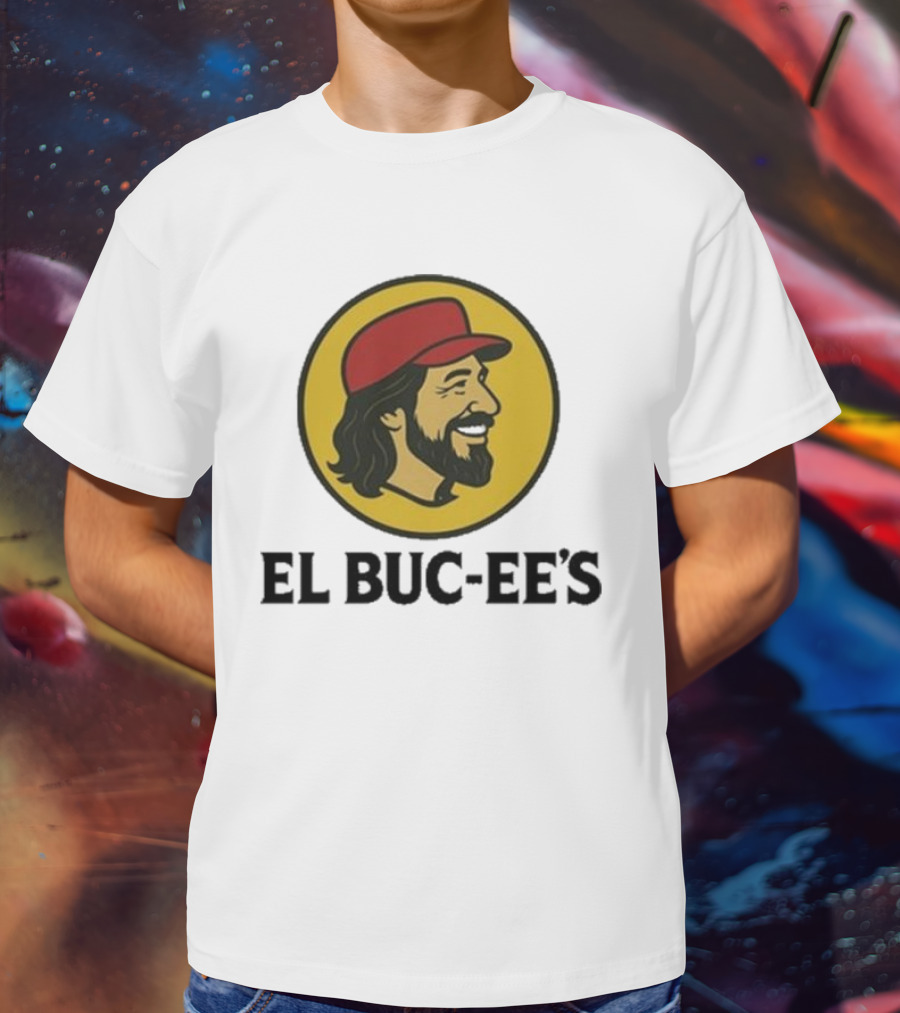 "Somos Bien Méxican Buc-ee’s Parody With Iconic Yellow Red Design" T-Shirt