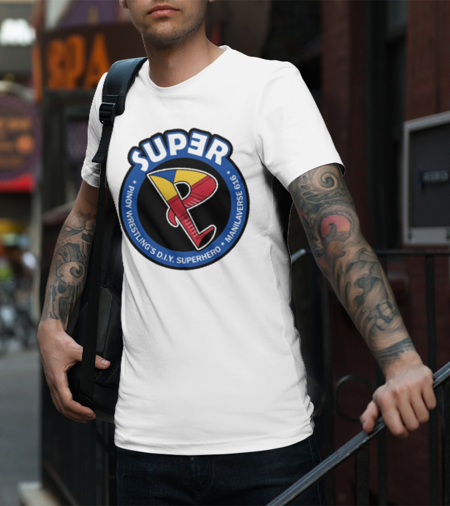 Super Pinoy Wrestling D.i.y Superhero Manila Verse 616 T-Shirt