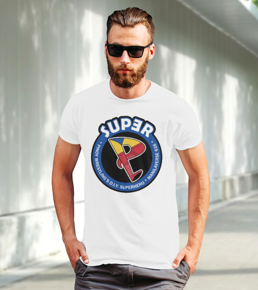Super Pinoy Wrestling D.i.y Superhero Manila Verse 616 T-Shirt