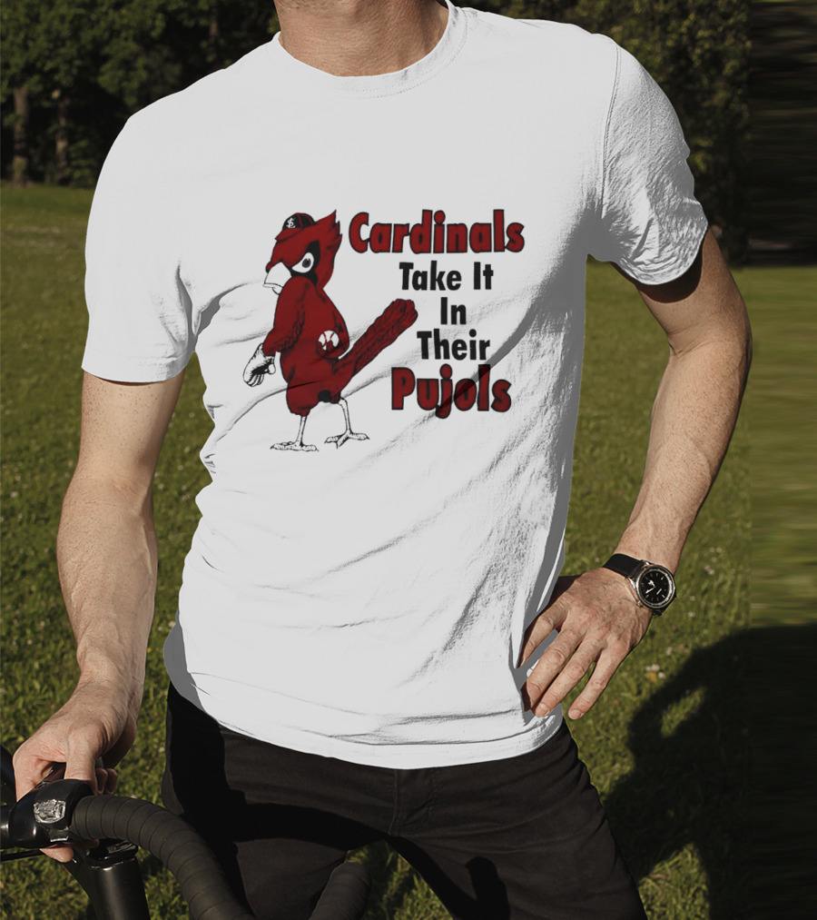 St Louis Cardinals Pujols Baseball Humor T-Shirt