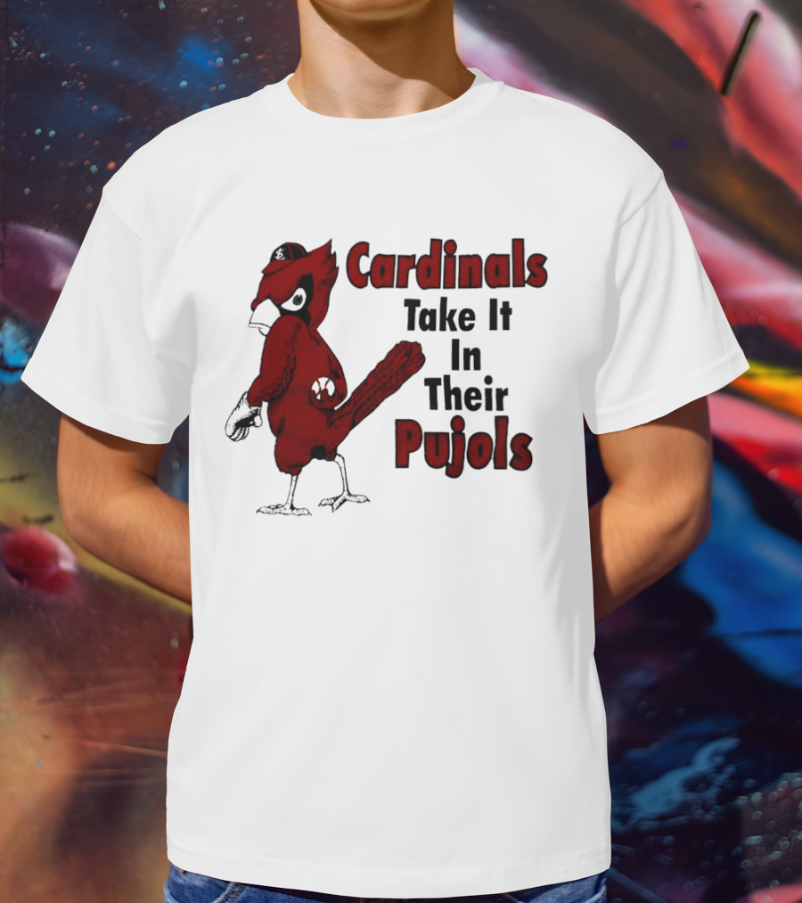 St Louis Cardinals Pujols Baseball Humor T-Shirt