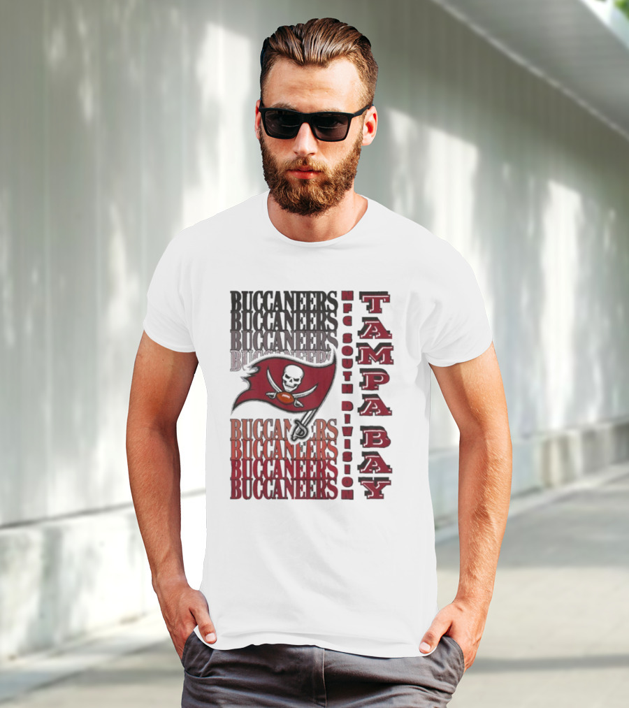 Buccaneers NFC South Division Tampa Bay Football Fan Gear T-Shirt