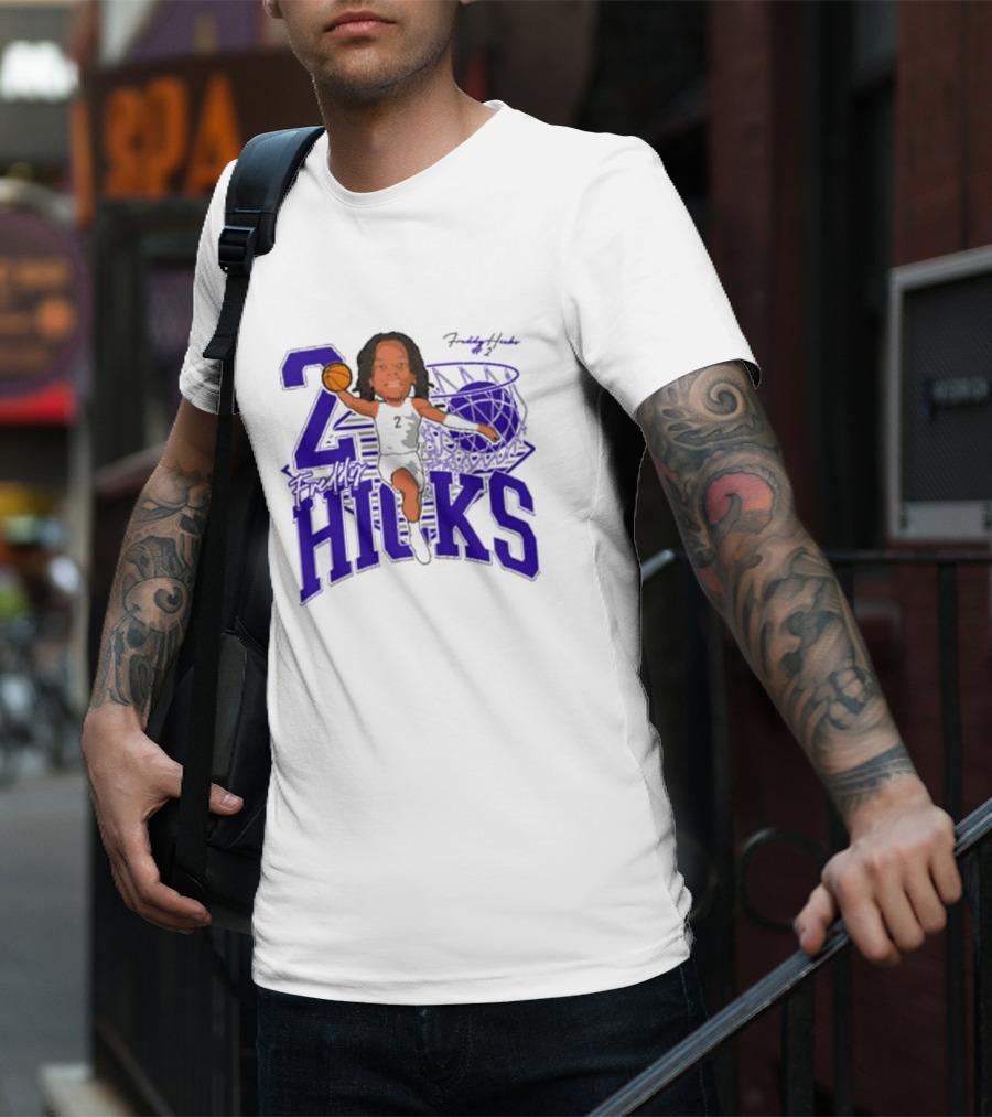 Freddy Hicks Tarleton State Basketball Number 20 T-Shirt