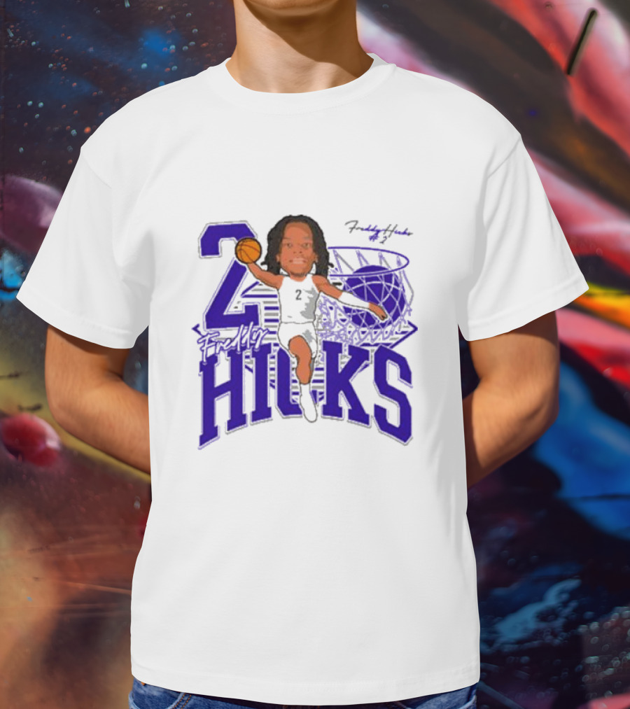 Freddy Hicks Tarleton State Basketball Number 20 T-Shirt