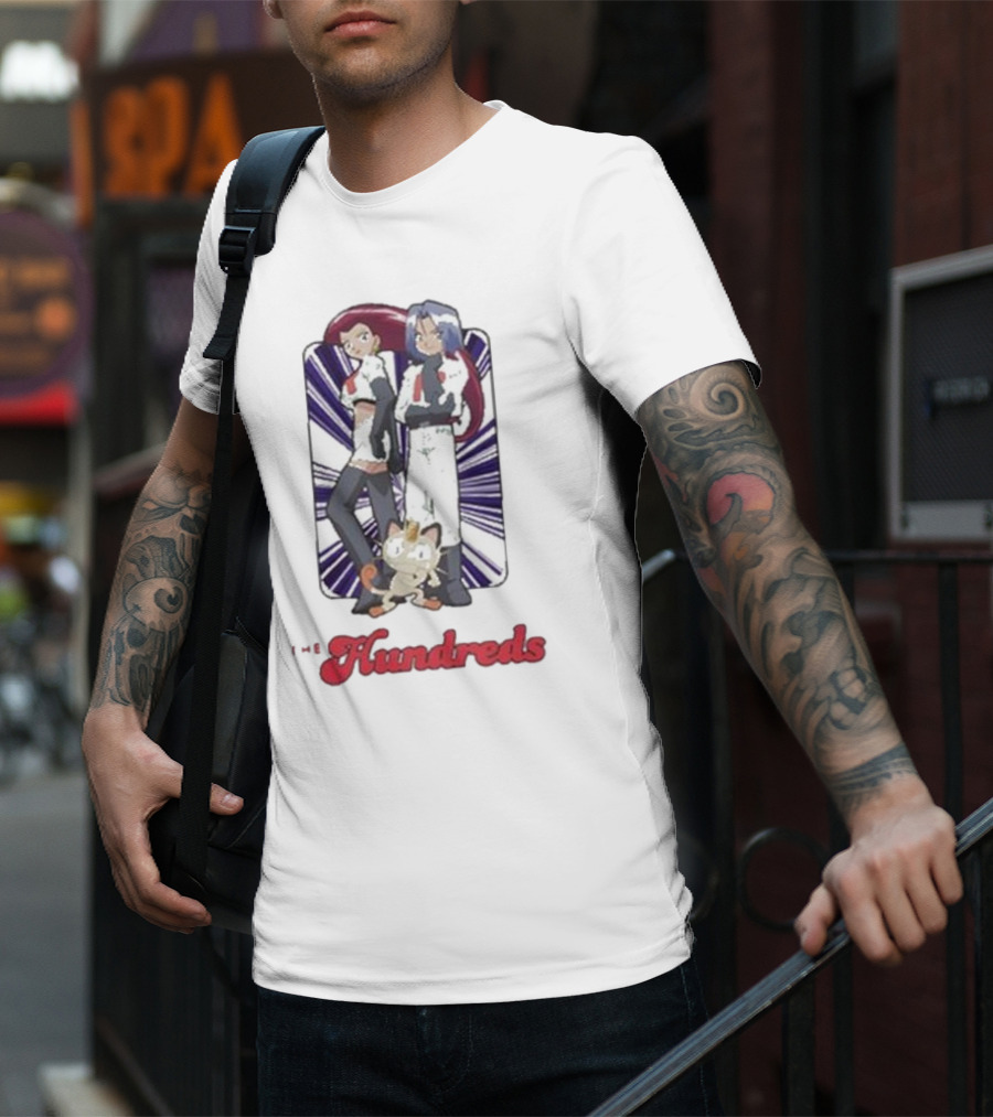 The Hundreds Team Rocket Jessie James Meowth Collaboration T-Shirt