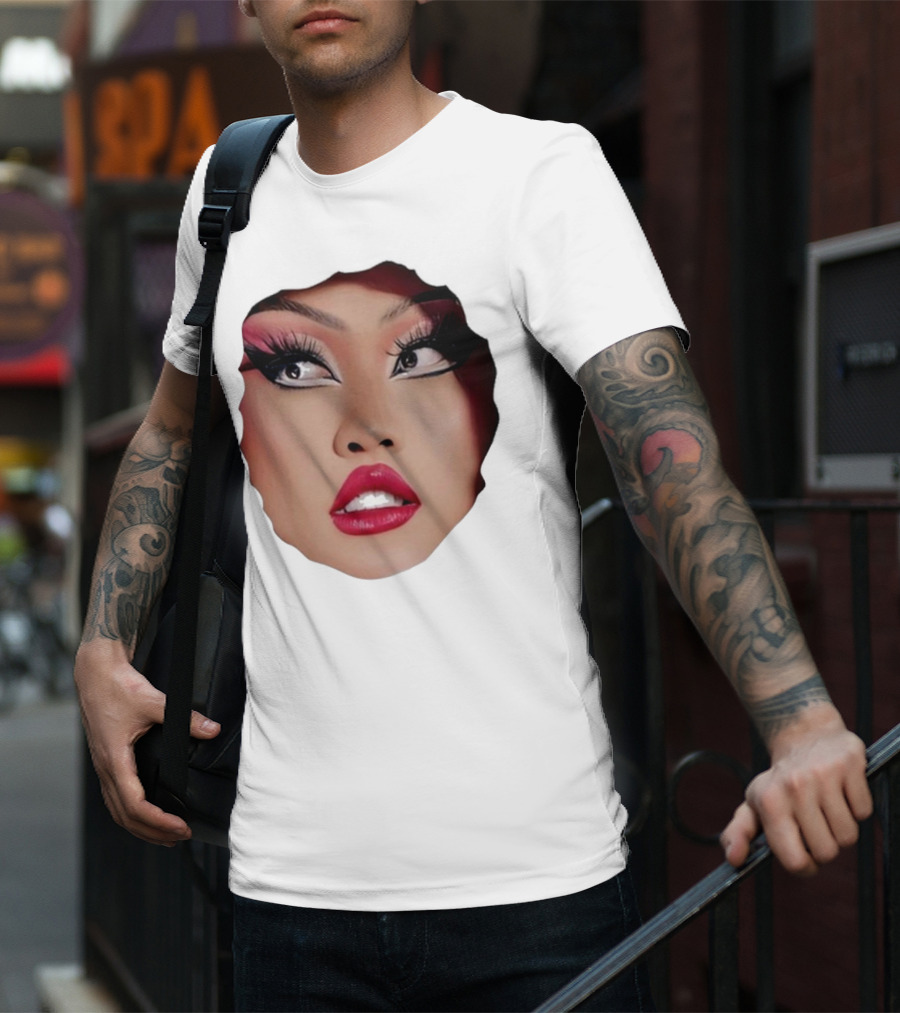 The Joella Dynasty Joella’s Hole Face Art Portrait T-Shirt