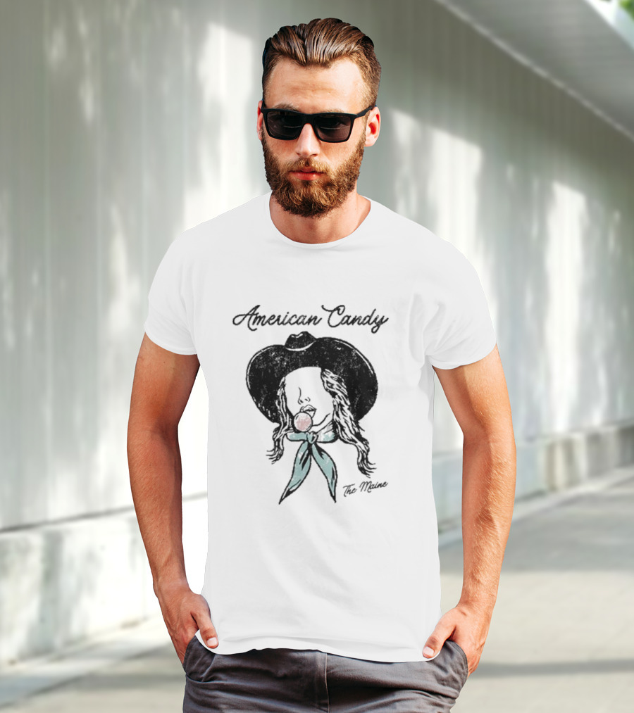 The Maine American Candy Cowgirl With Bandana And Sunglasses T-Shirt