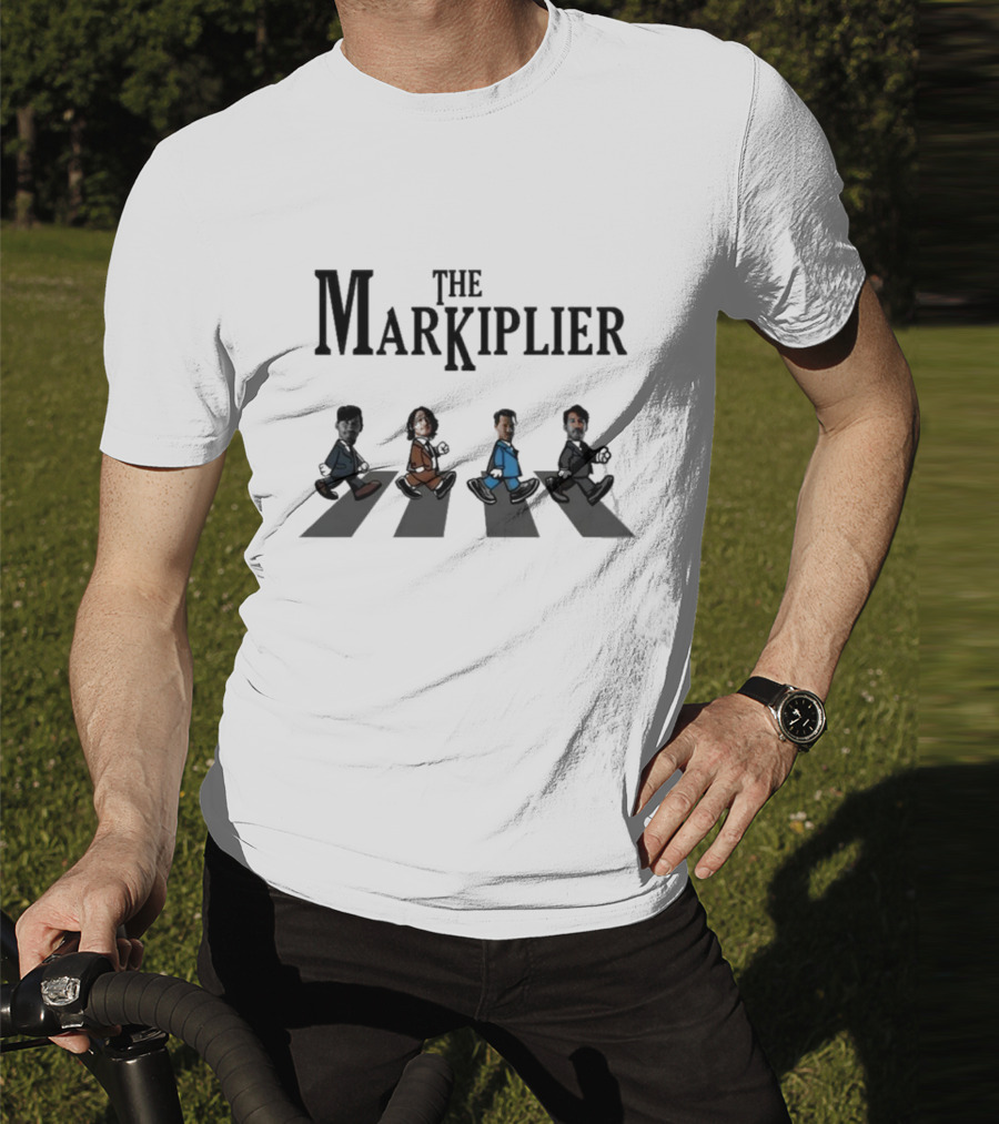 Markiplier Egos Walk Abbey Road In Iconic Tribute Style T-Shirt