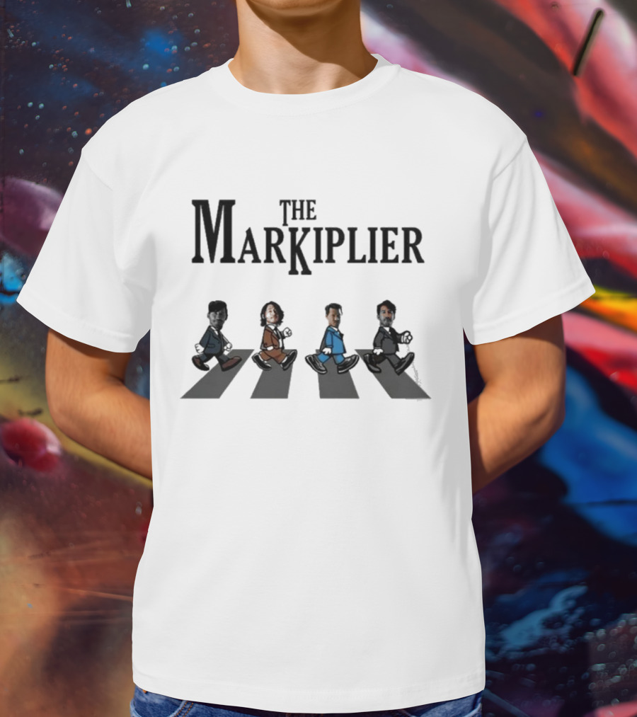 Markiplier Egos Walk Abbey Road In Iconic Tribute Style T-Shirt