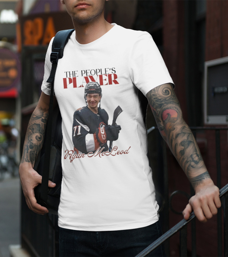 The People’s Player Ryan McLeod 71 Hockey Enthusiast T-Shirt