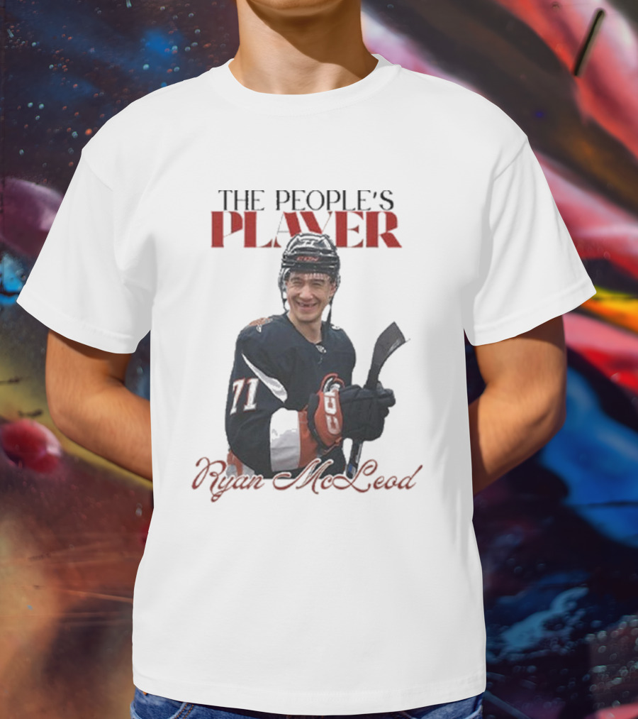 The People’s Player Ryan McLeod 71 Hockey Enthusiast T-Shirt
