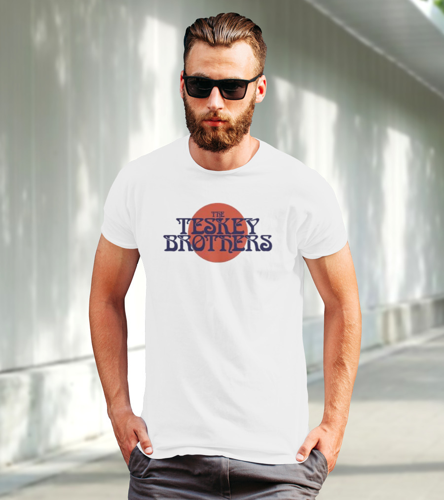 The Teskey Brothers Vintage Red Circular Emblem T-Shirt