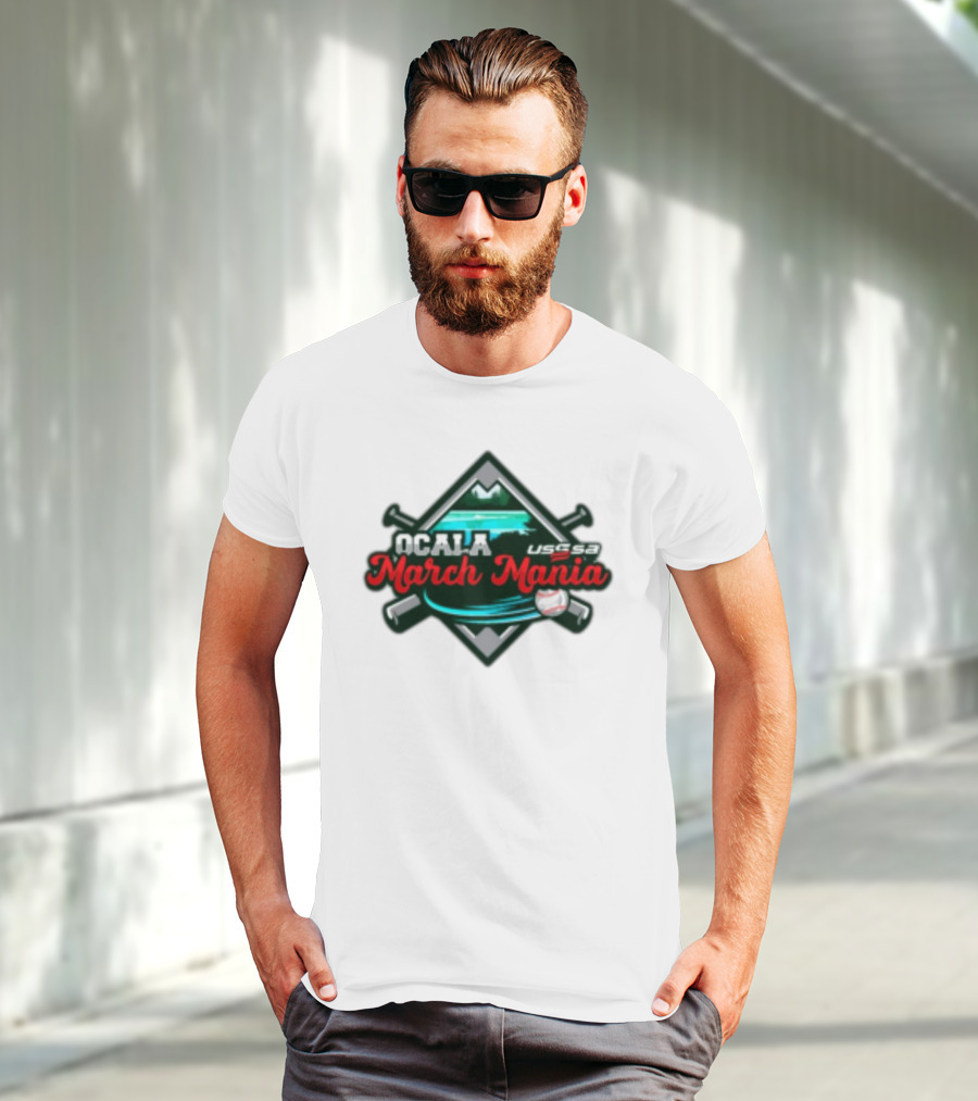 USSSA Ocala March Mania 2025 Baseball Event March 22-23 T-Shirt