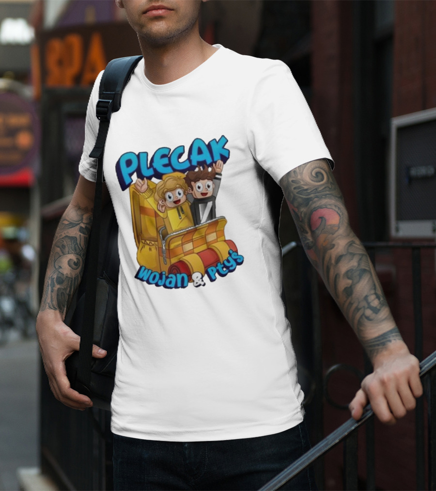 Plecak Wojan & Ptyś Cartoon Backpack Adventure T-Shirt