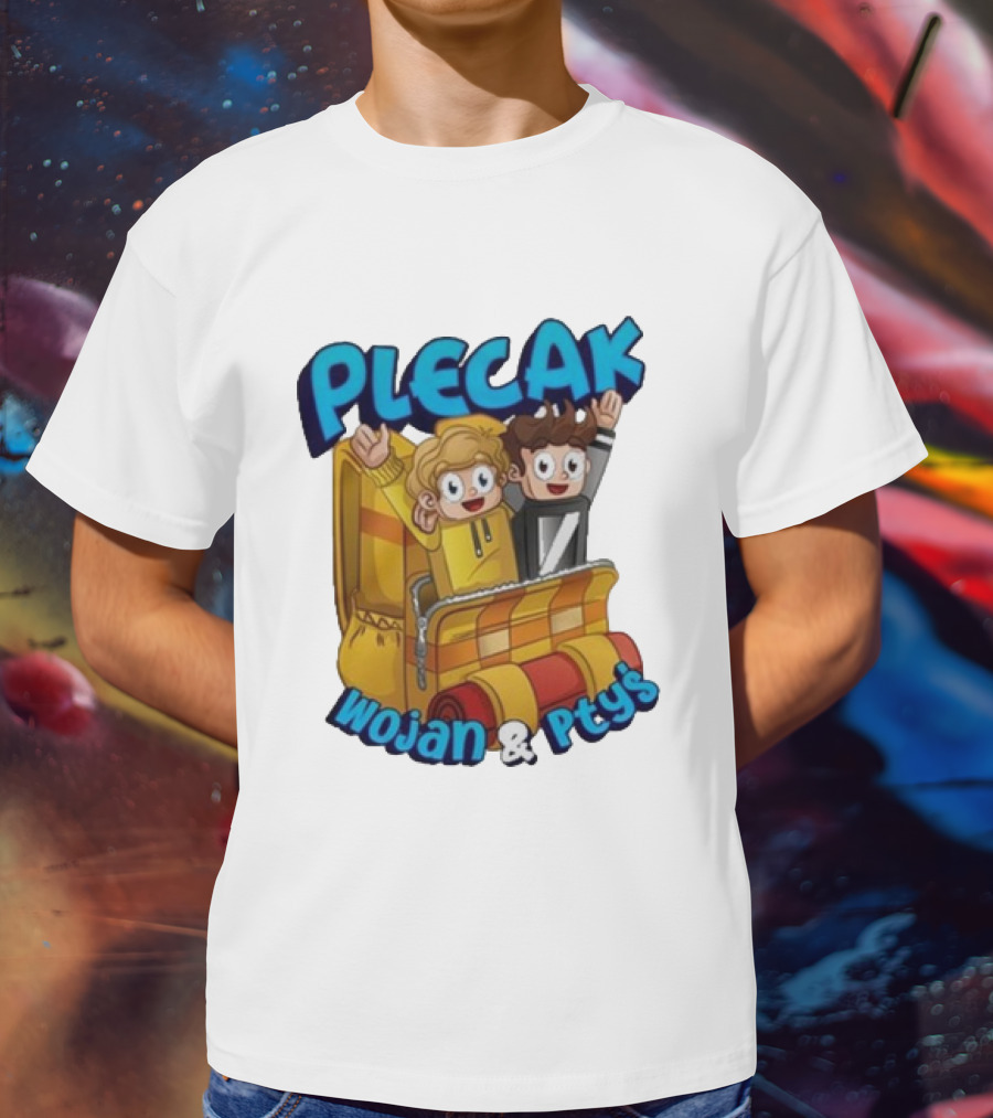 Plecak Wojan & Ptyś Cartoon Backpack Adventure T-Shirt