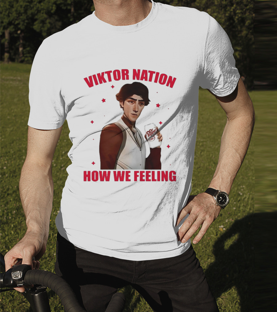 Viktor Nation How We Feeling Dr Pepper Diet Can Illustration T-Shirt