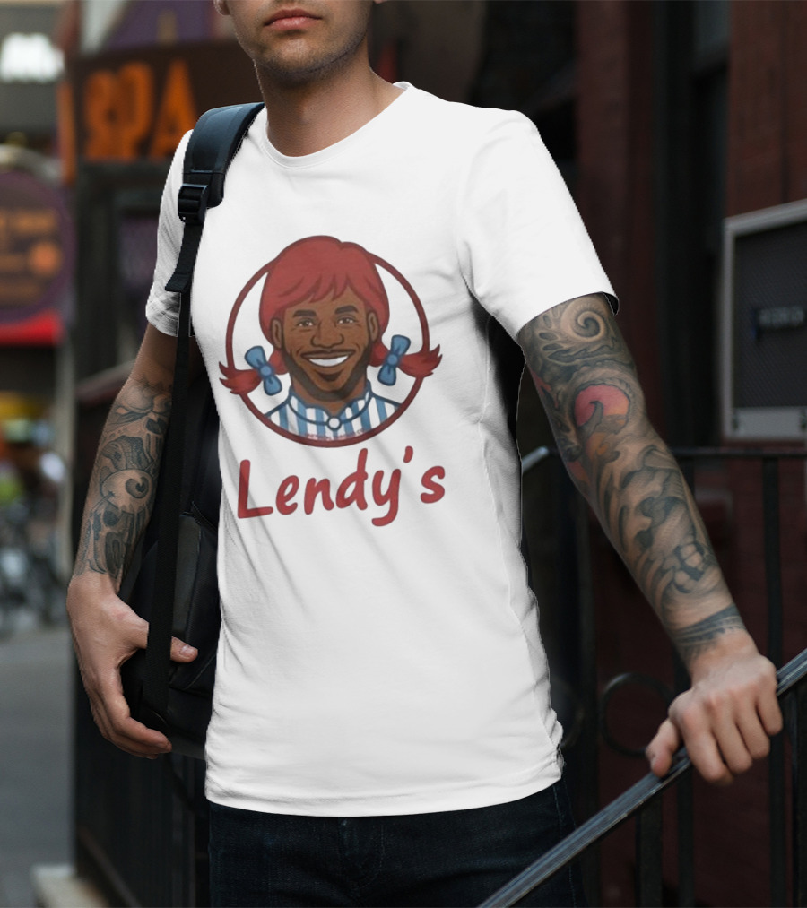 Wendy's Lendy's Lebron Parody Unethical Threads T-Shirt