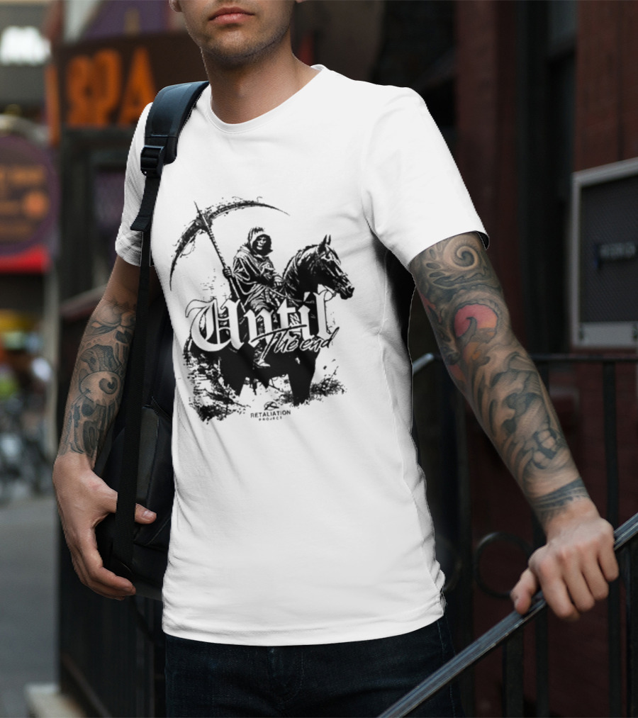 Snowboard Until The End Eternal Winter Trees T-Shirt