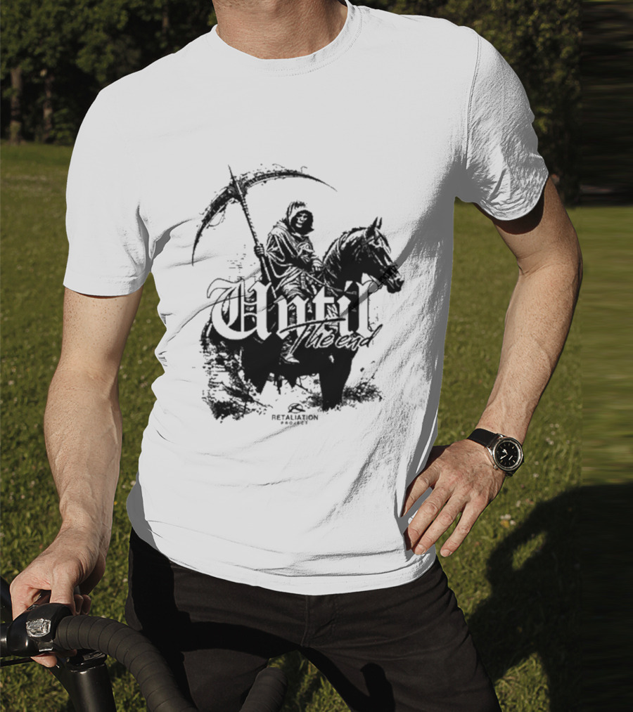 Snowboard Until The End Eternal Winter Trees T-Shirt