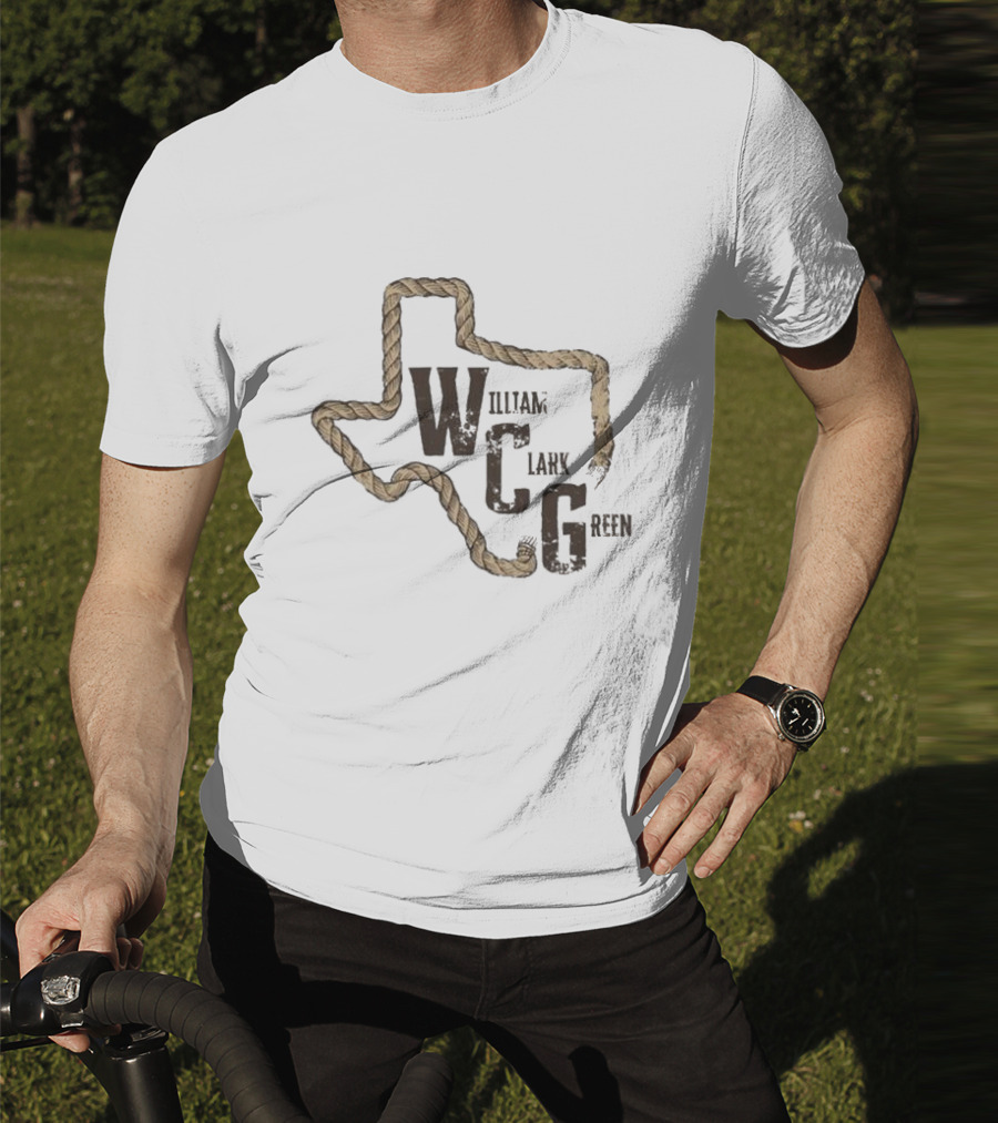 William Clark Green WCG Texas Rope Outline T-Shirt