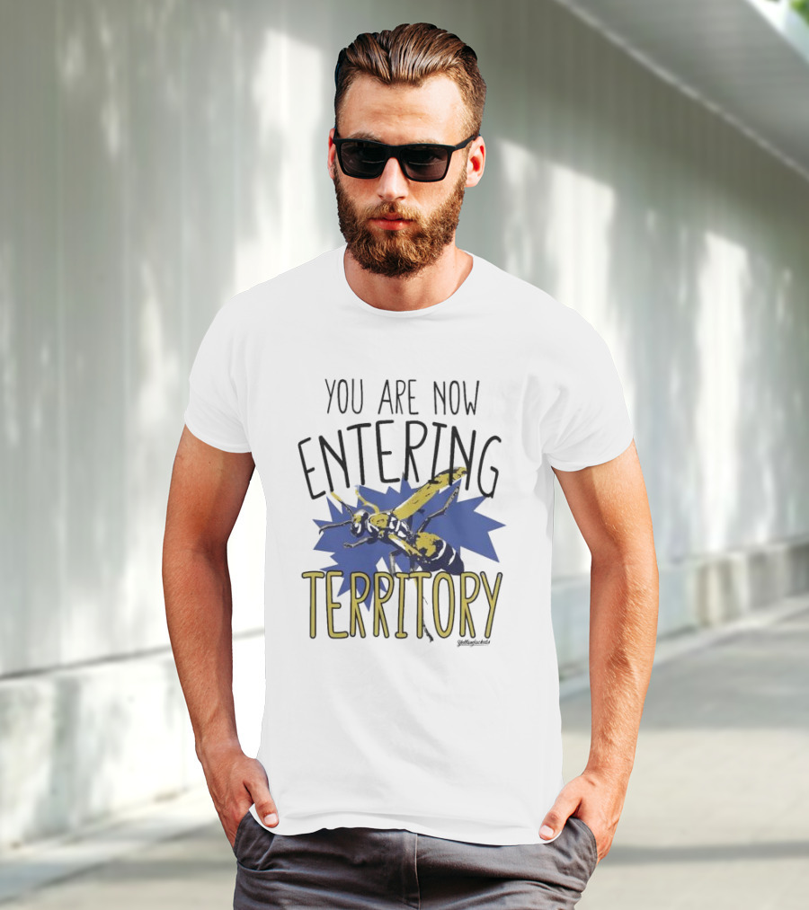 Yellowjackets You Are Now Entering Territory T-Shirt