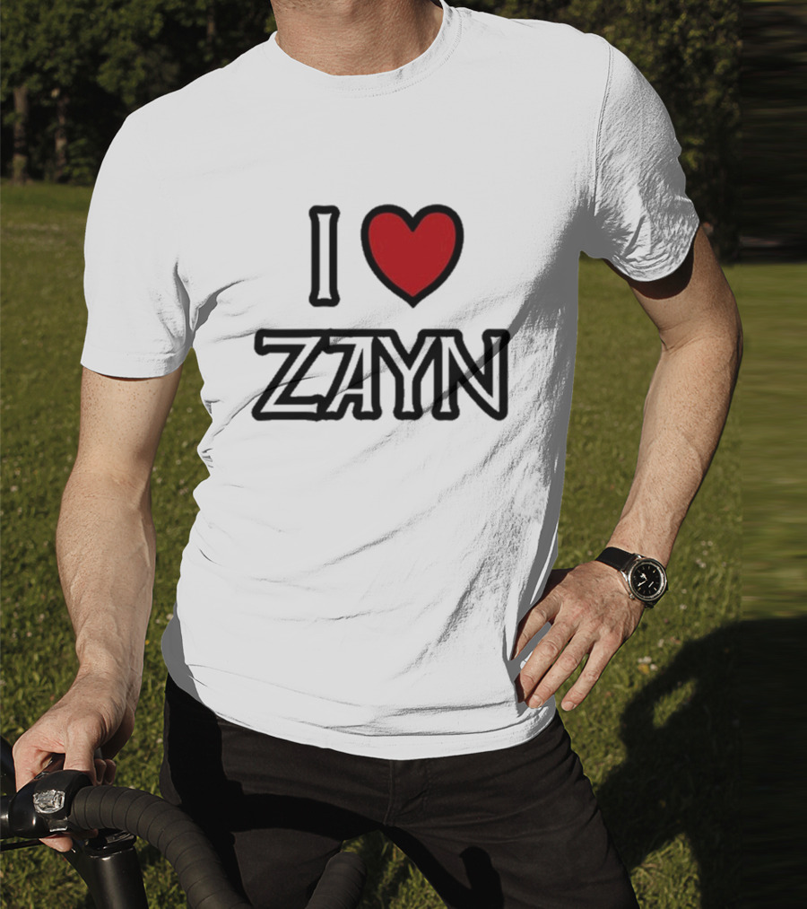 Zayn Squad Brasil I Love Zayn Ringer T-Shirt
