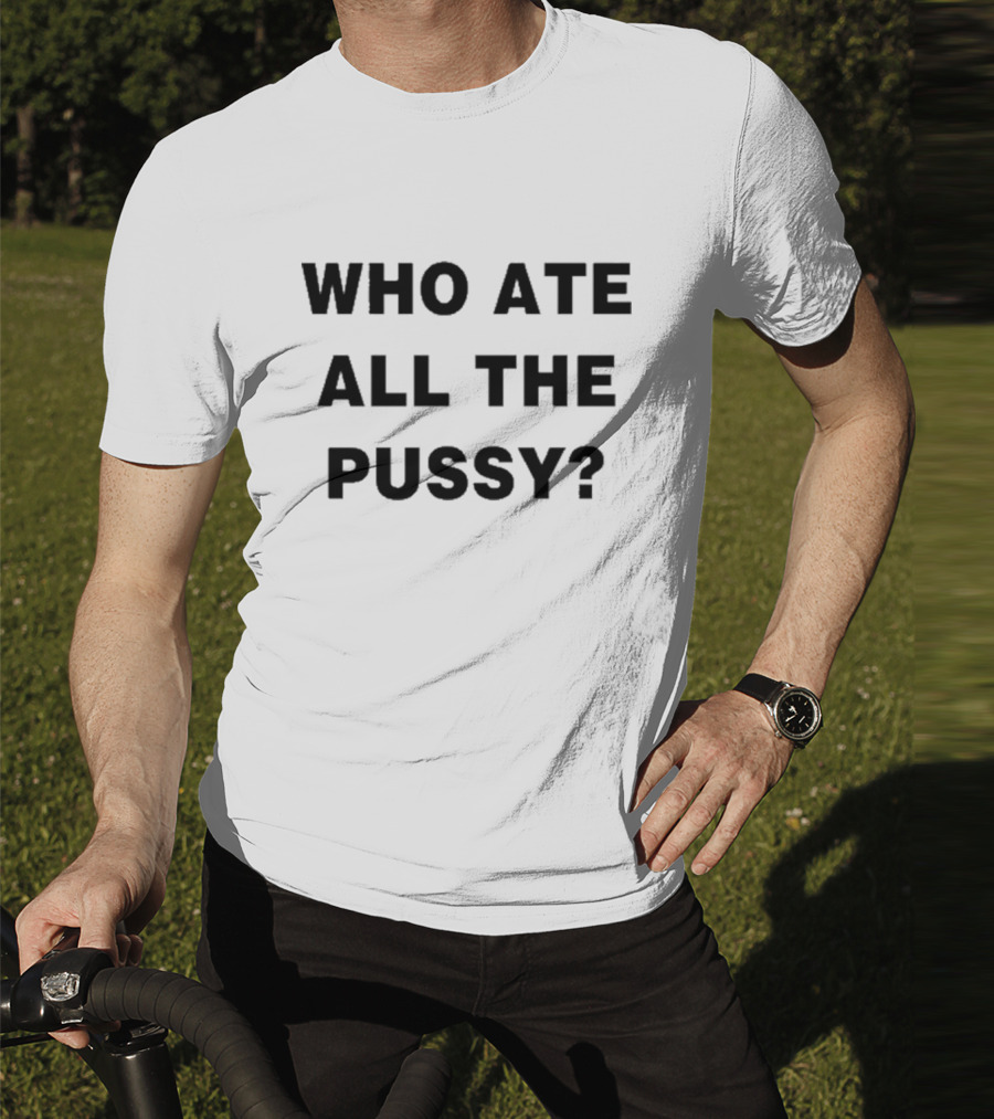 Zion Williamson Wearing Who Ate All The Pussy T-Shirt