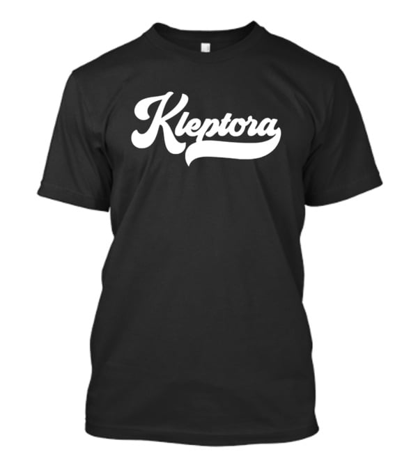 Kleptora Vintage Script Font Style Retro Branding T-Shirt