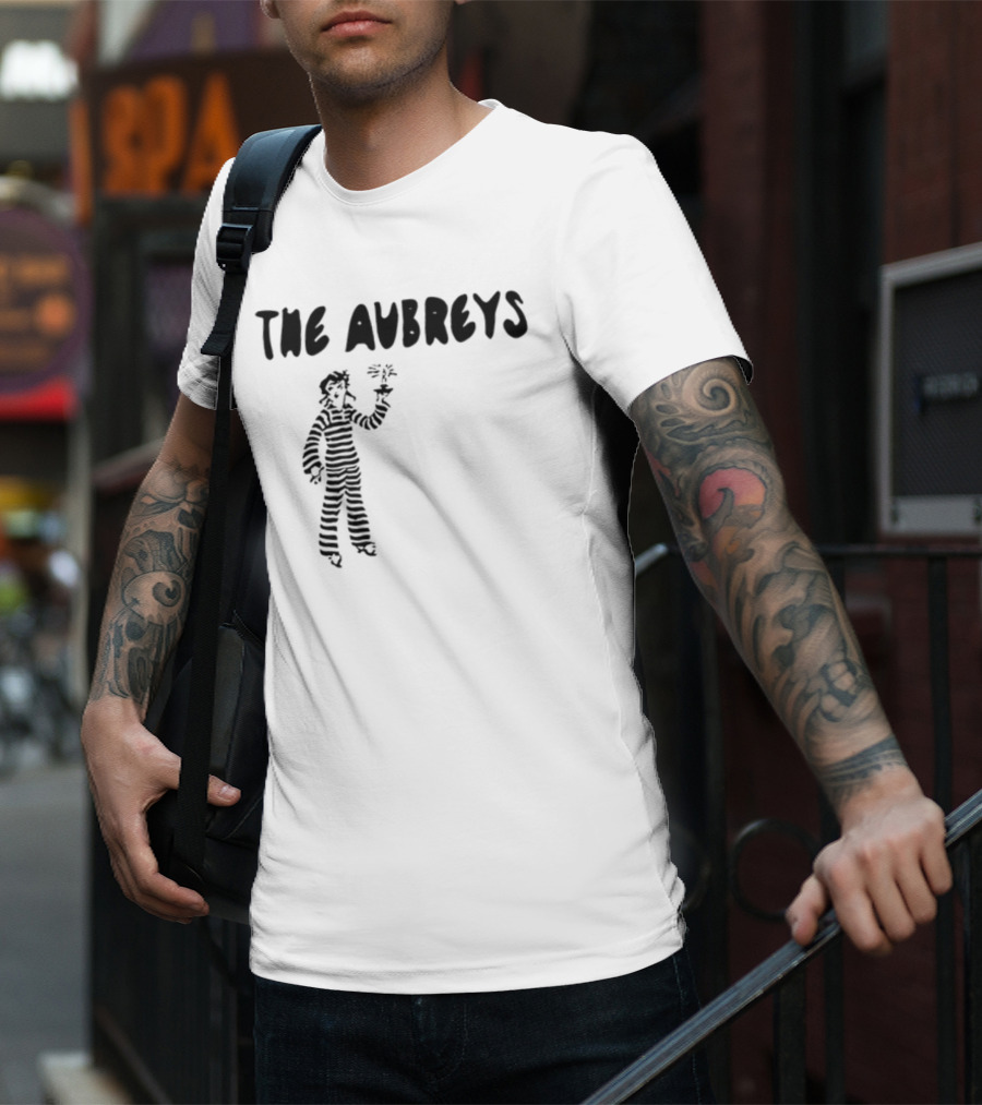 The Aubreys Aubrey And Aubrey Jail Costume Character T-Shirt