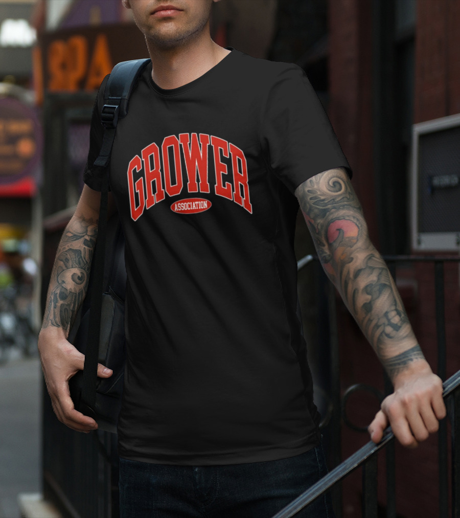 Grower Association Retro Collegiate T-Shirt