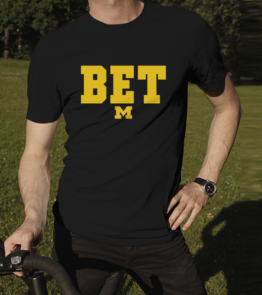 BET M Michigan Football T-Shirt