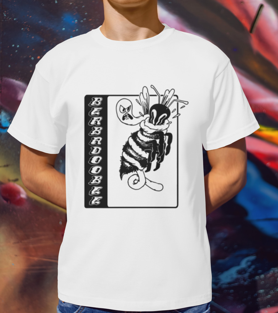 Dirtyhit Beabadoobee Loveworm Angry Cartoon Bee T-Shirt