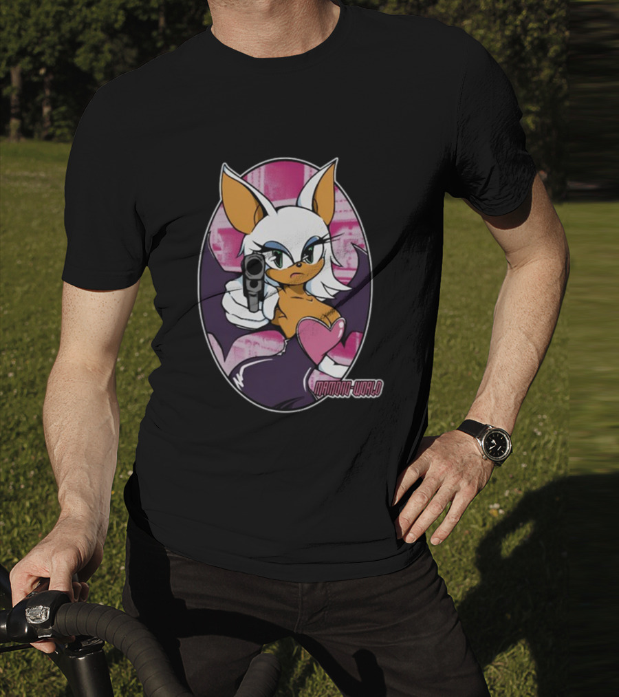 Rouge The Bat Mamono World Crossover T-Shirt