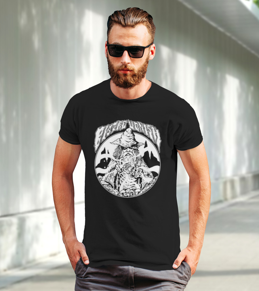 Rawpaw Astro Vonish Wizard Skeleton Pyramids T-Shirt