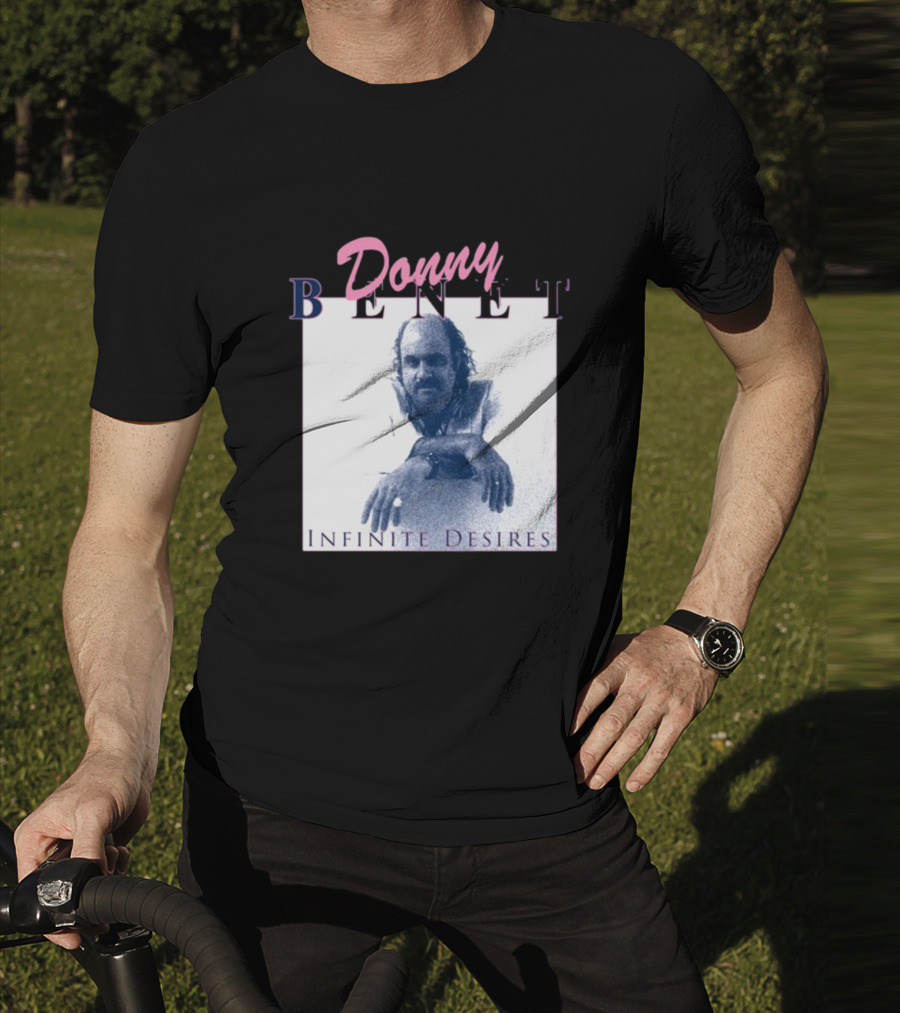 Donny Benet Infinite Desires Vintage Style Album Cover T-Shirt