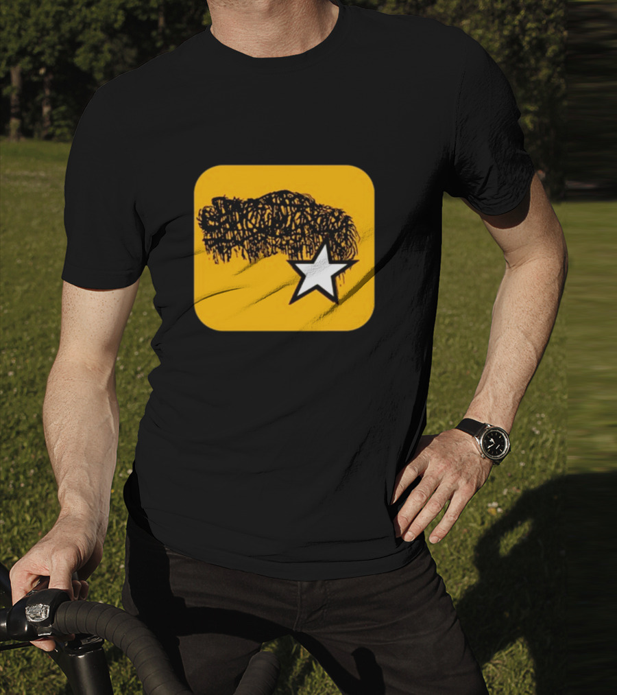 Sanguisugabogg Boggstar Scribble Hair With Star T-Shirt