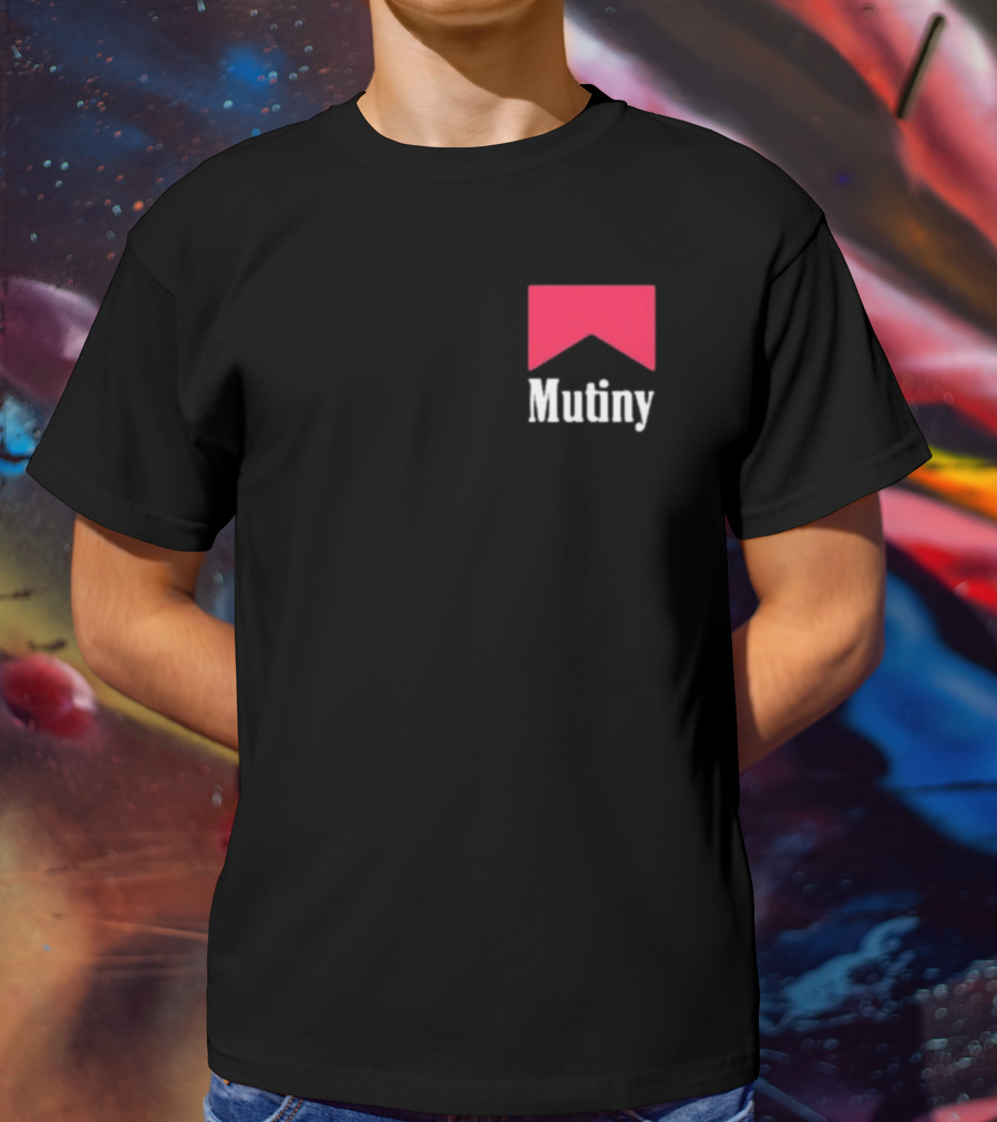 Peter McCormack Mutiny Bold Red Banner T-Shirt