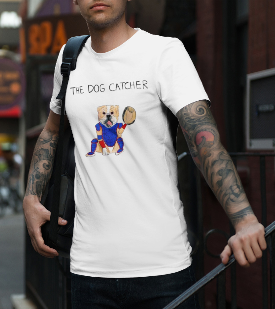 Dave Portnoy The Dog Catcher Catcher's Mitt Dog T-Shirt